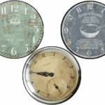 New Years Free Clock Face Printables cd Size And Plate 