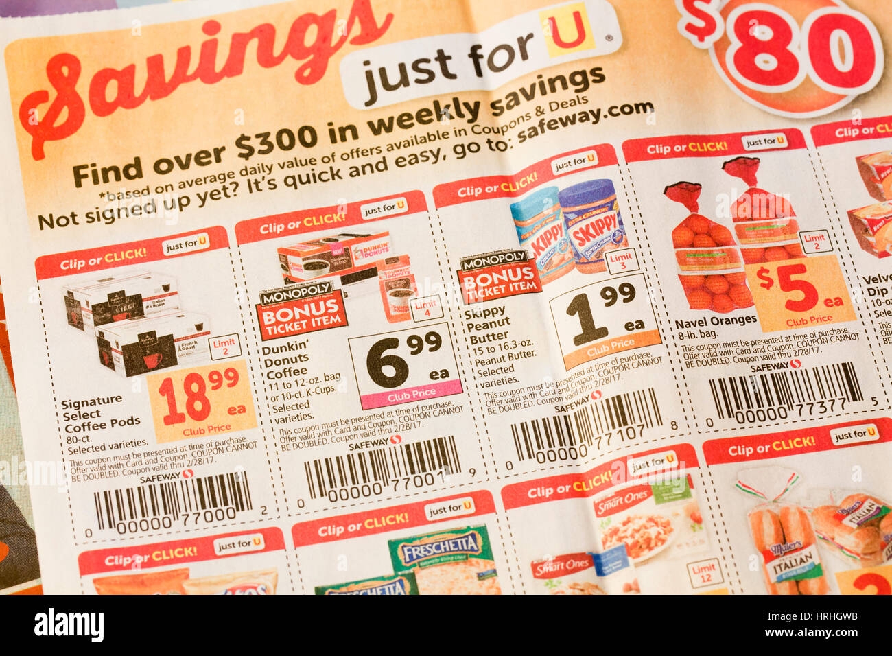 Newspaper Coupons Hi res Stock Photography And Images Alamy