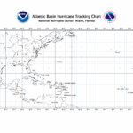NHC And CPHC Blank Tracking Charts