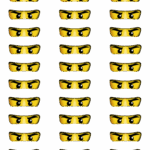Ninjago Lollipops And Printable Ninjago Eyes Worksheets Library