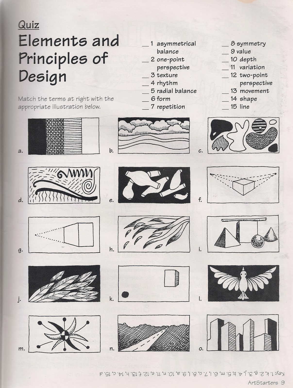 No Corner Suns The Elements And Principles Of Art Free Quiz 