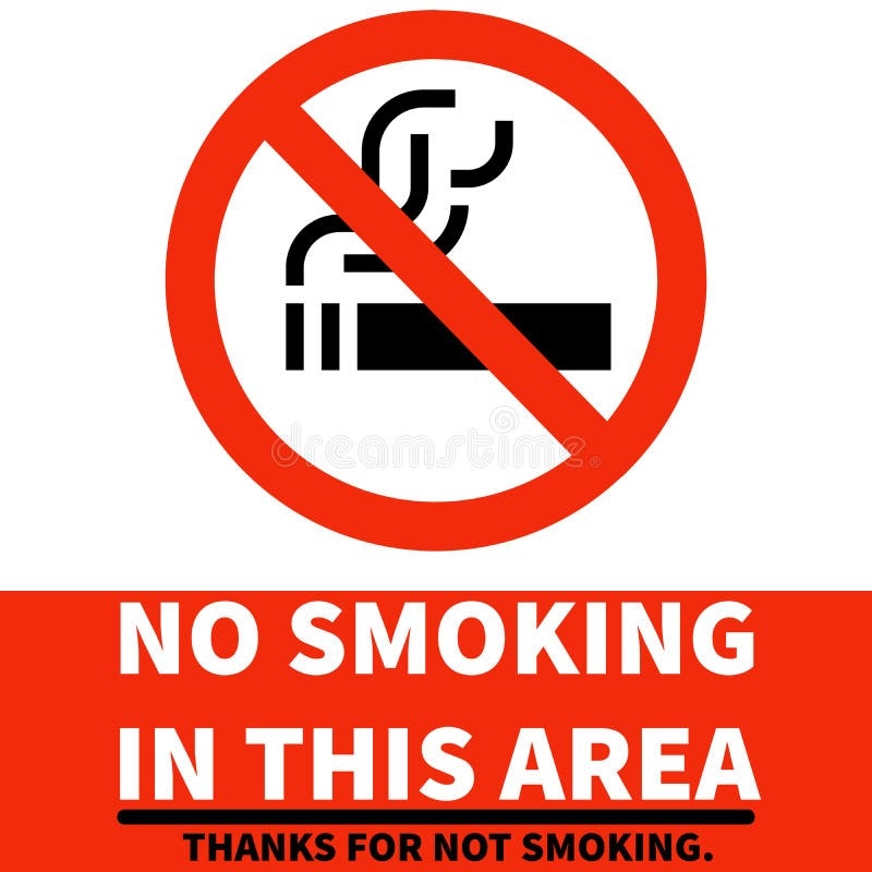 No Smoking Signage Stock Illustrations 189 No Smoking Signage 