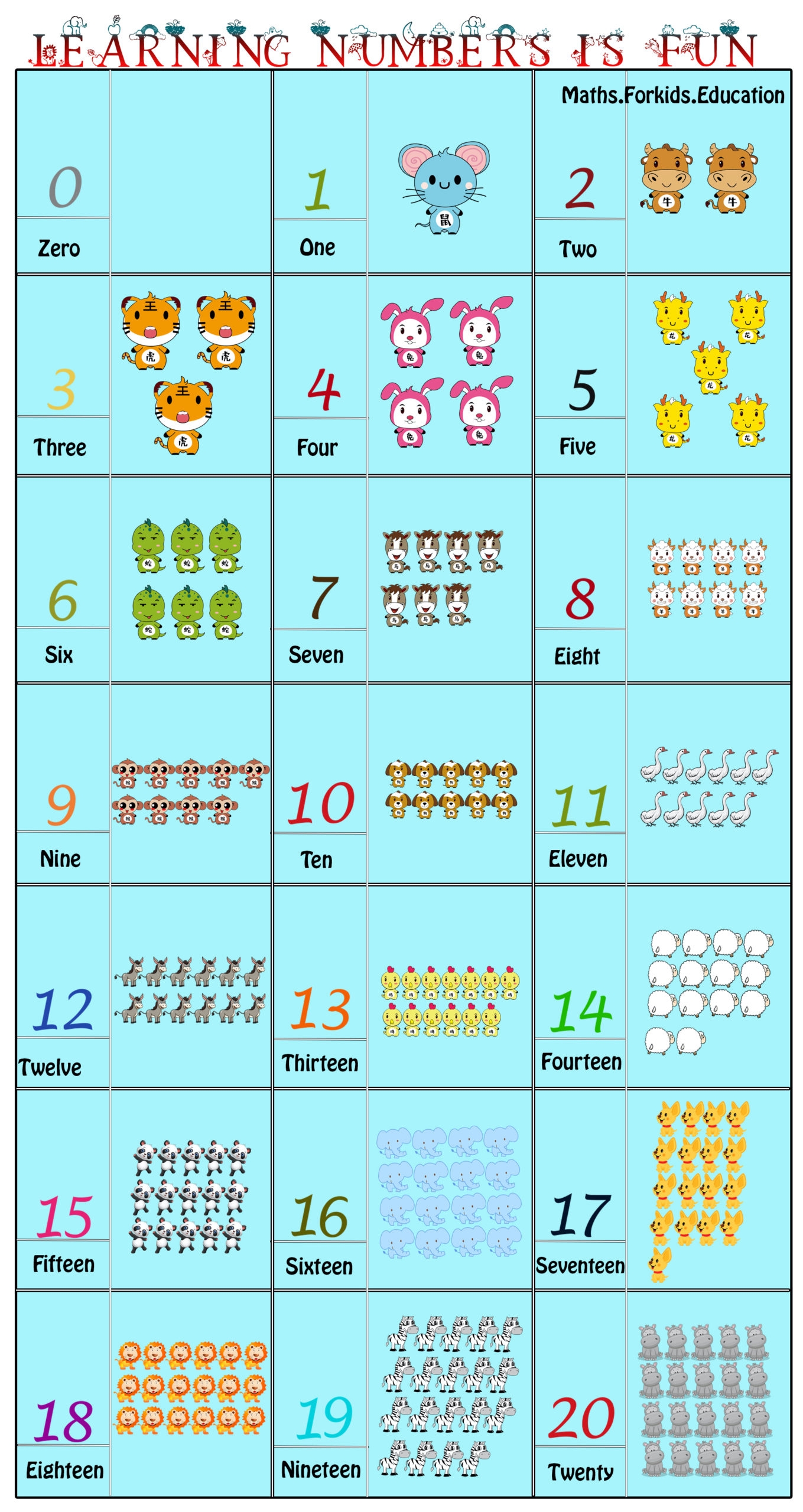 Number Chart 1 To 100 With Image Printable And Downloadable Maths For Kids