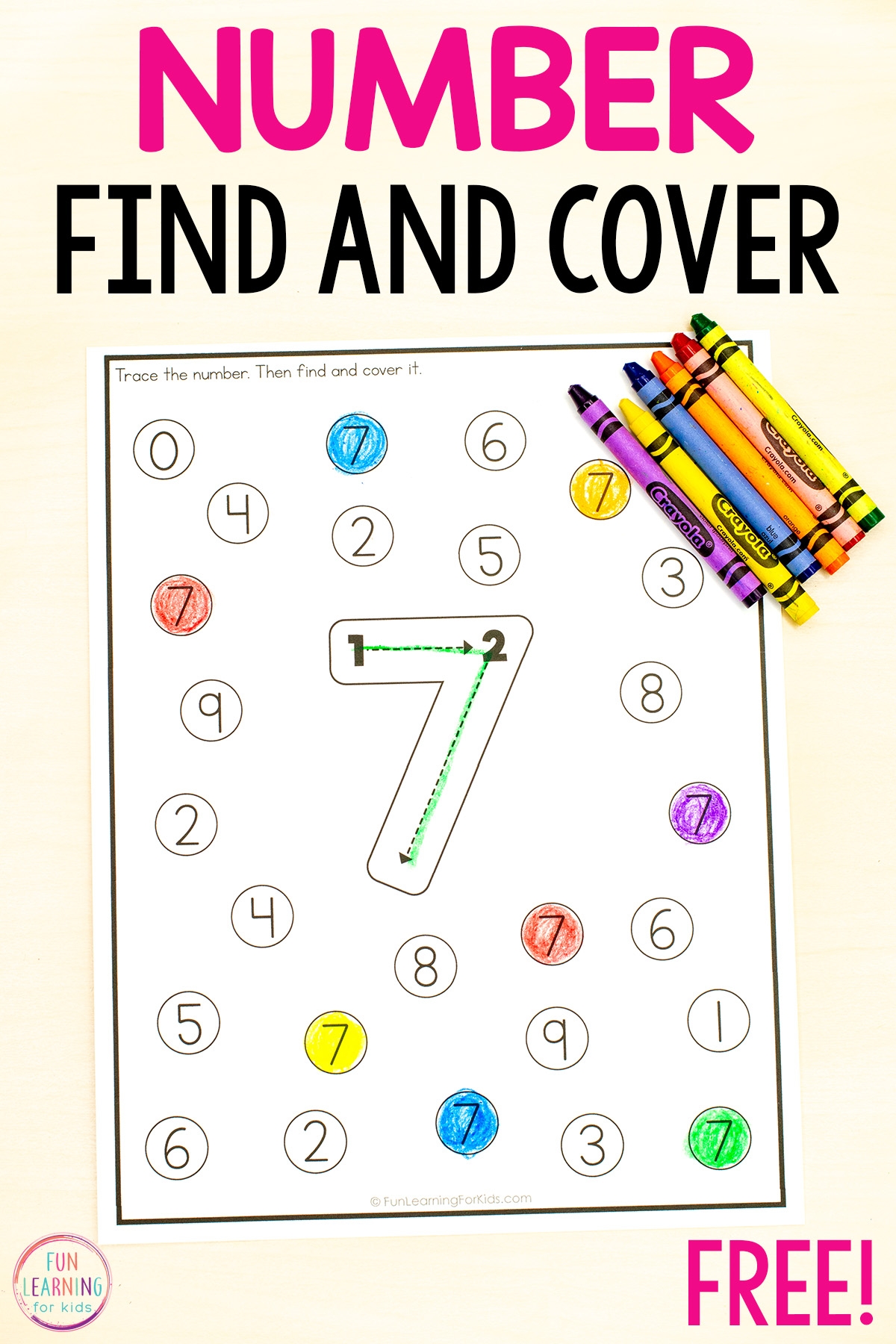 search and find preschool printables