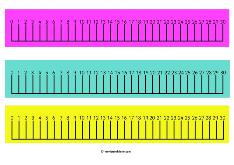 Number Line 0 30 Printable Teaching Resources Print Play Learn
