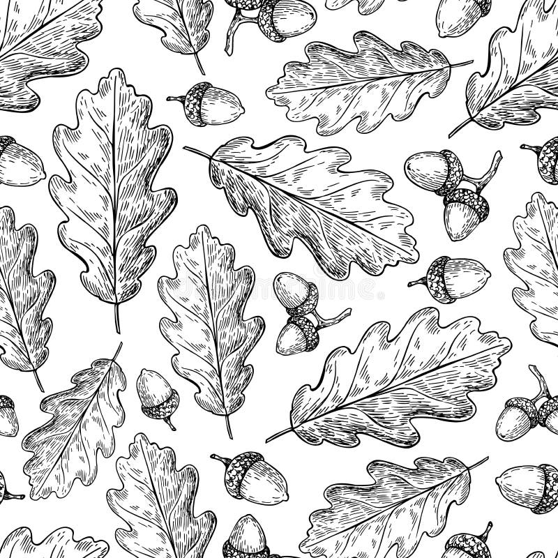 Oak Leaf Pattern Stock Illustrations 42 355 Oak Leaf Pattern Stock Illustrations Vectors U0026 Clipart Dreamstime