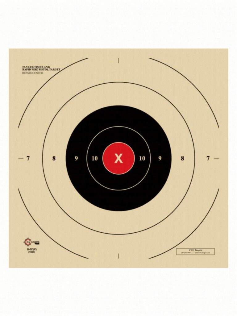Official Nra B 8c Target 25 Yard Slow Fire Center Desertcart Seychelles