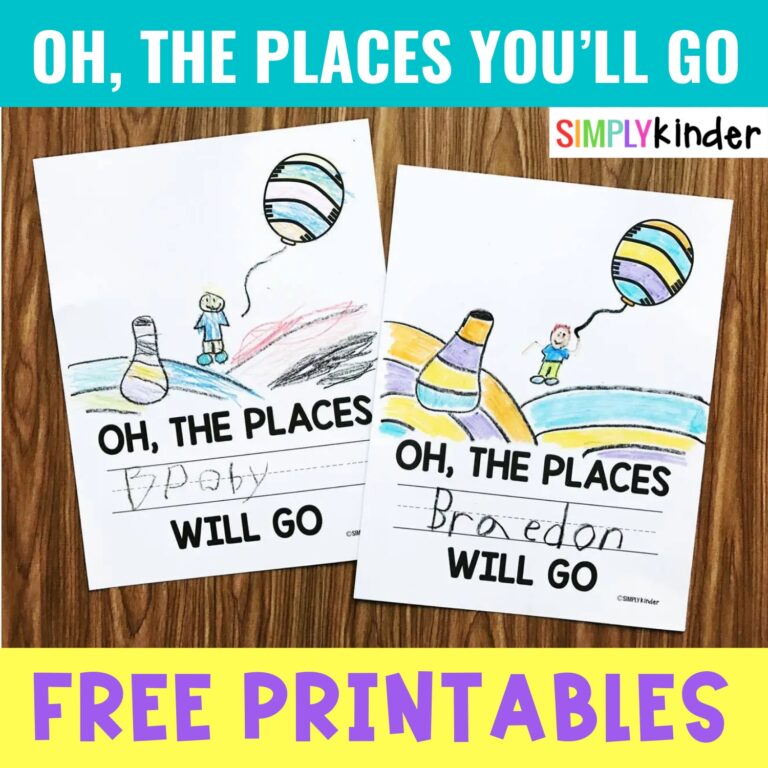 Oh The Places You ll Go Printable Simply Kinder
