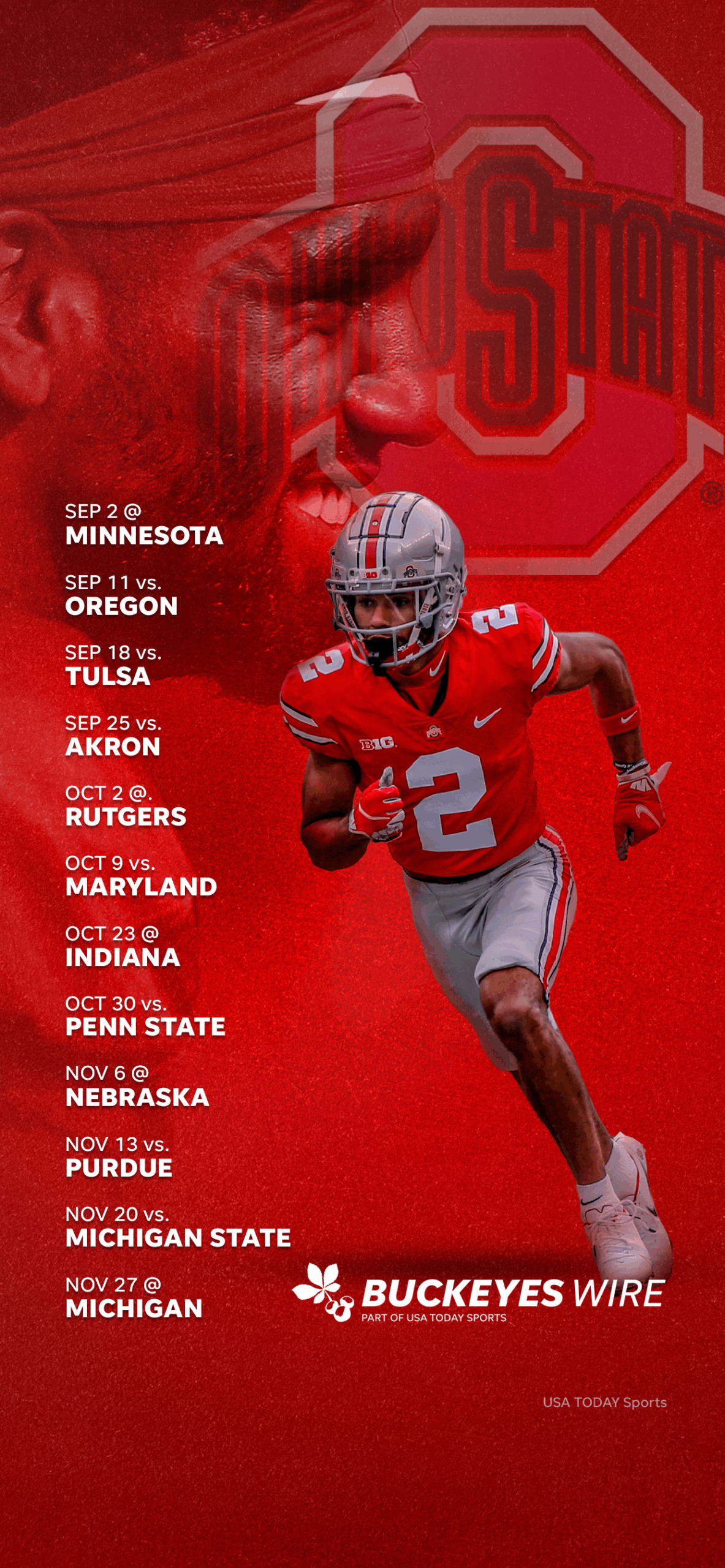 Ohio State Football Downloadable 2021 Buckeyes Football Schedule Worksheets Library Ohio State Football Downloadable 2021 Buckeyes Football Schedule Worksheets Library
