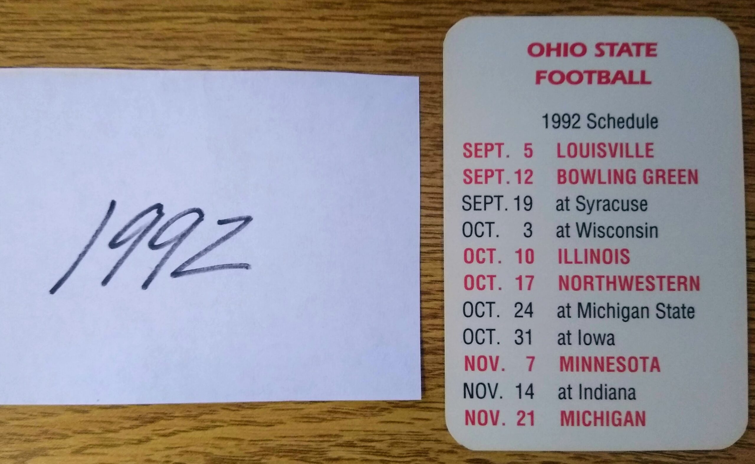 Ohio State Football Pocket Schedules Free Printable Mazes For All Ages