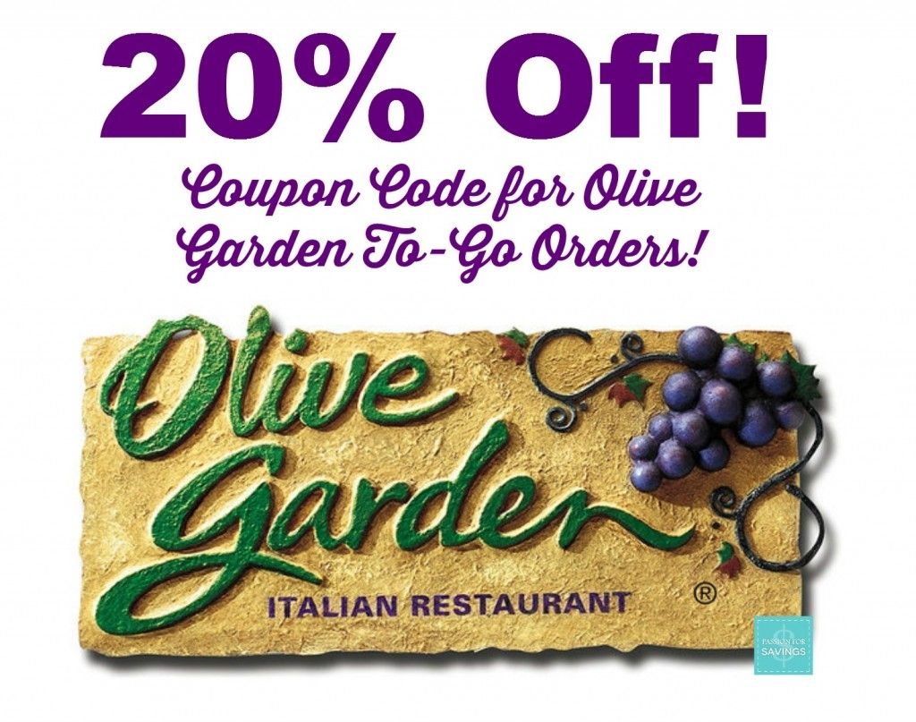 Olive Garden Hot Sale Coupons To Go