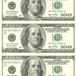 One Hundred Dollar Bill Template Front Download Printable PDF Templateroller