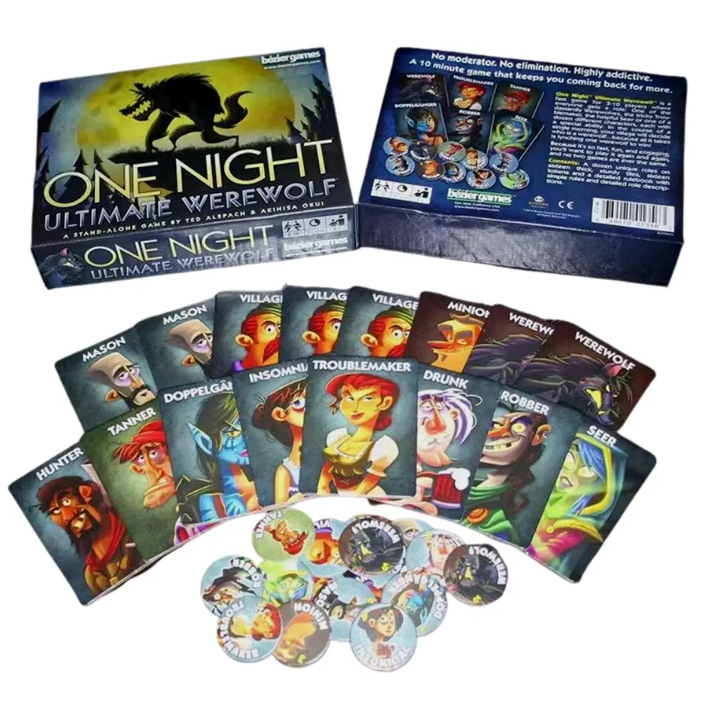 one night ultimate werewolf printable