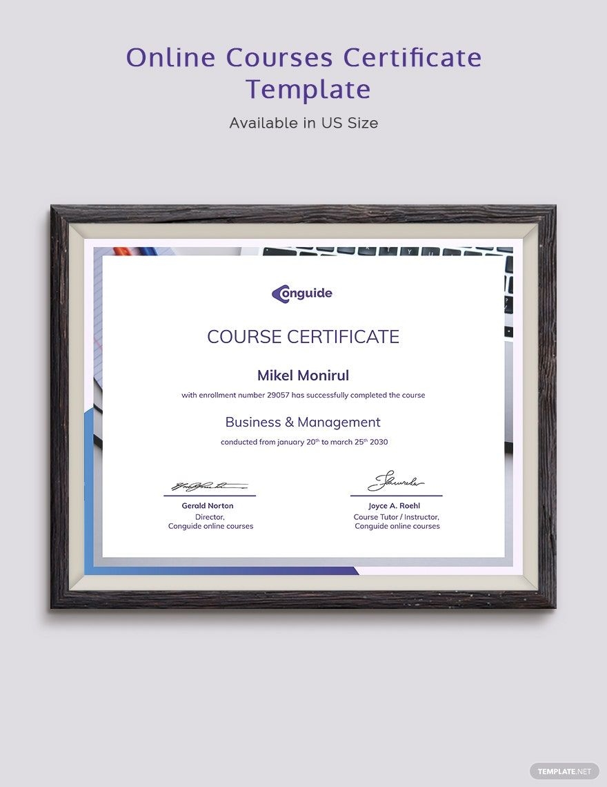free online courses with printable certificates