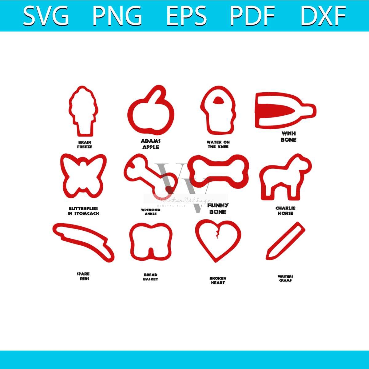 Operation Costume Svg Operation SVG Halloween Operation Pieces SVG Operation Pieces PNG Operation Pieces Halloween