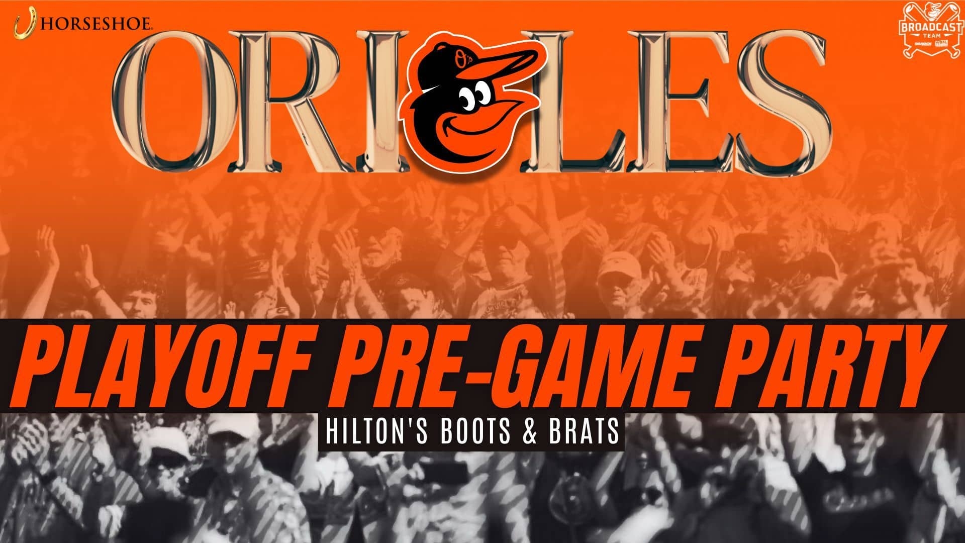 Orioles Playoff Live Broadcast At The Hilton s Boots U0026 Brats 98 