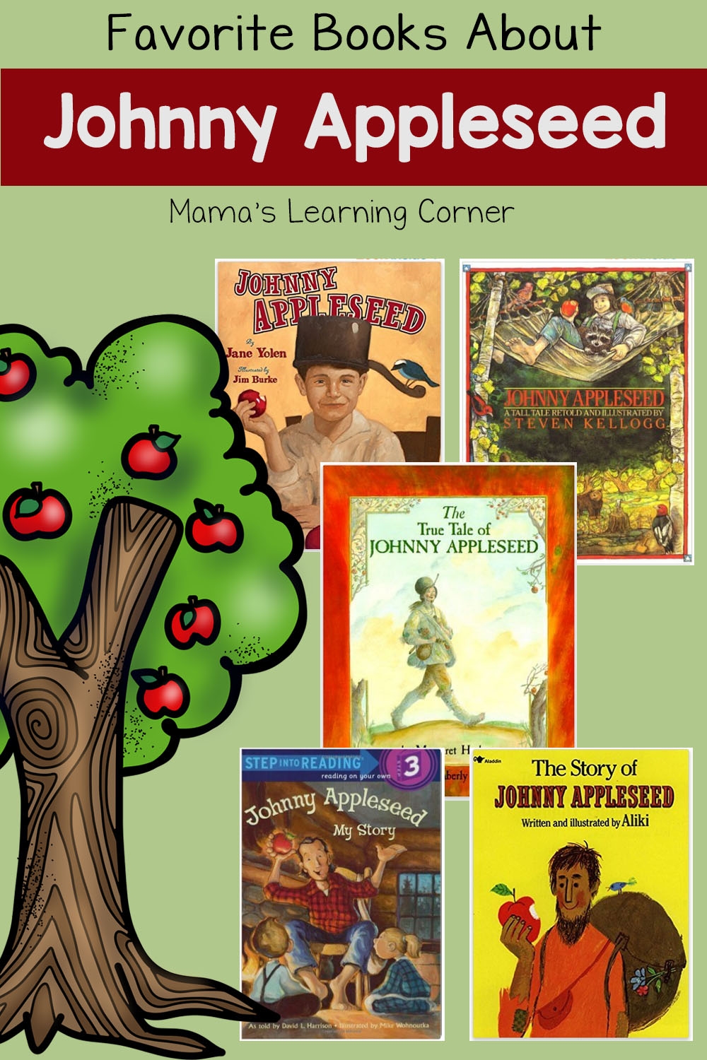 johnny appleseed printable book