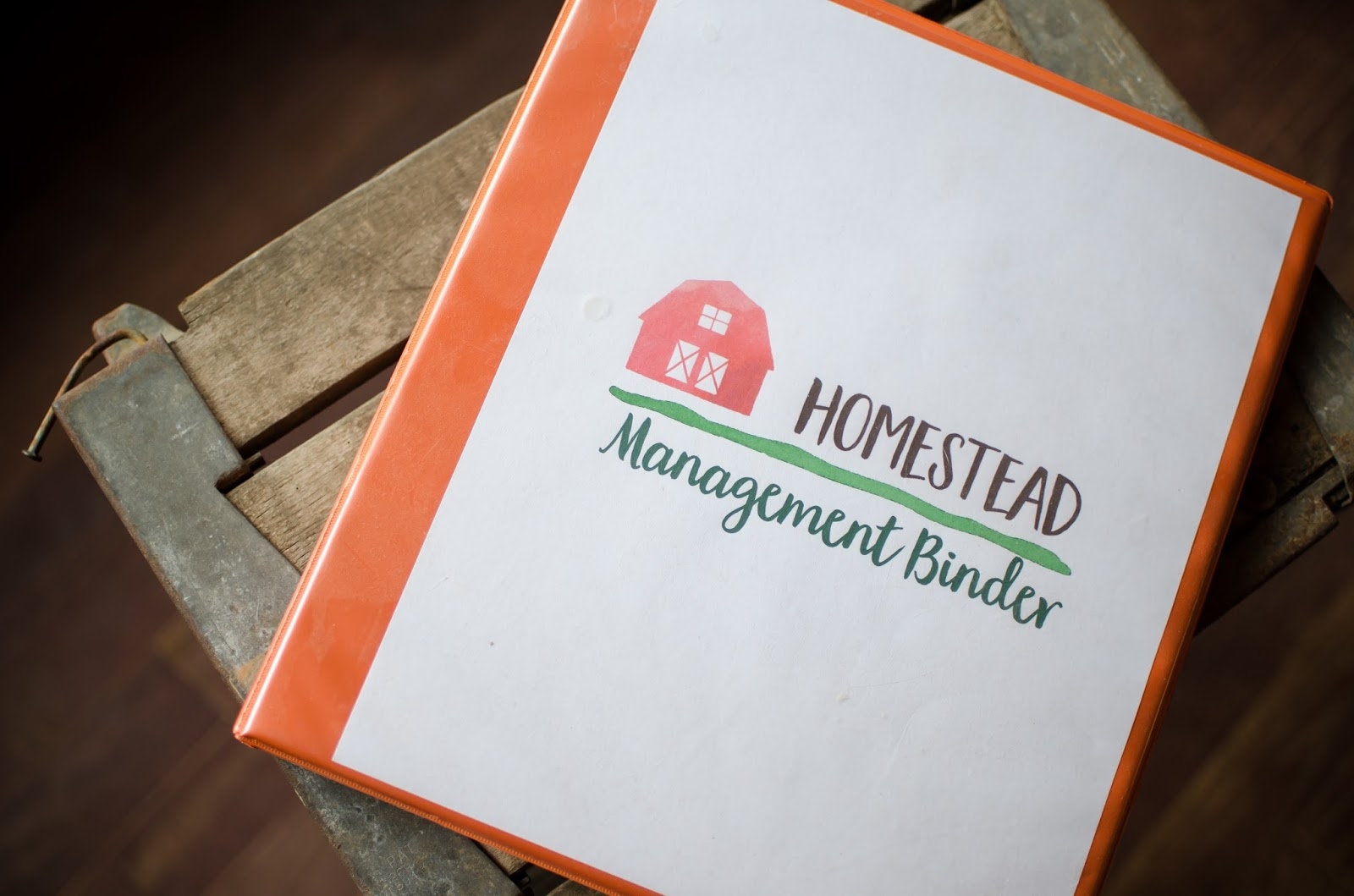 Our Homestead Management Binder Amy K Fewell Homesteading For 
