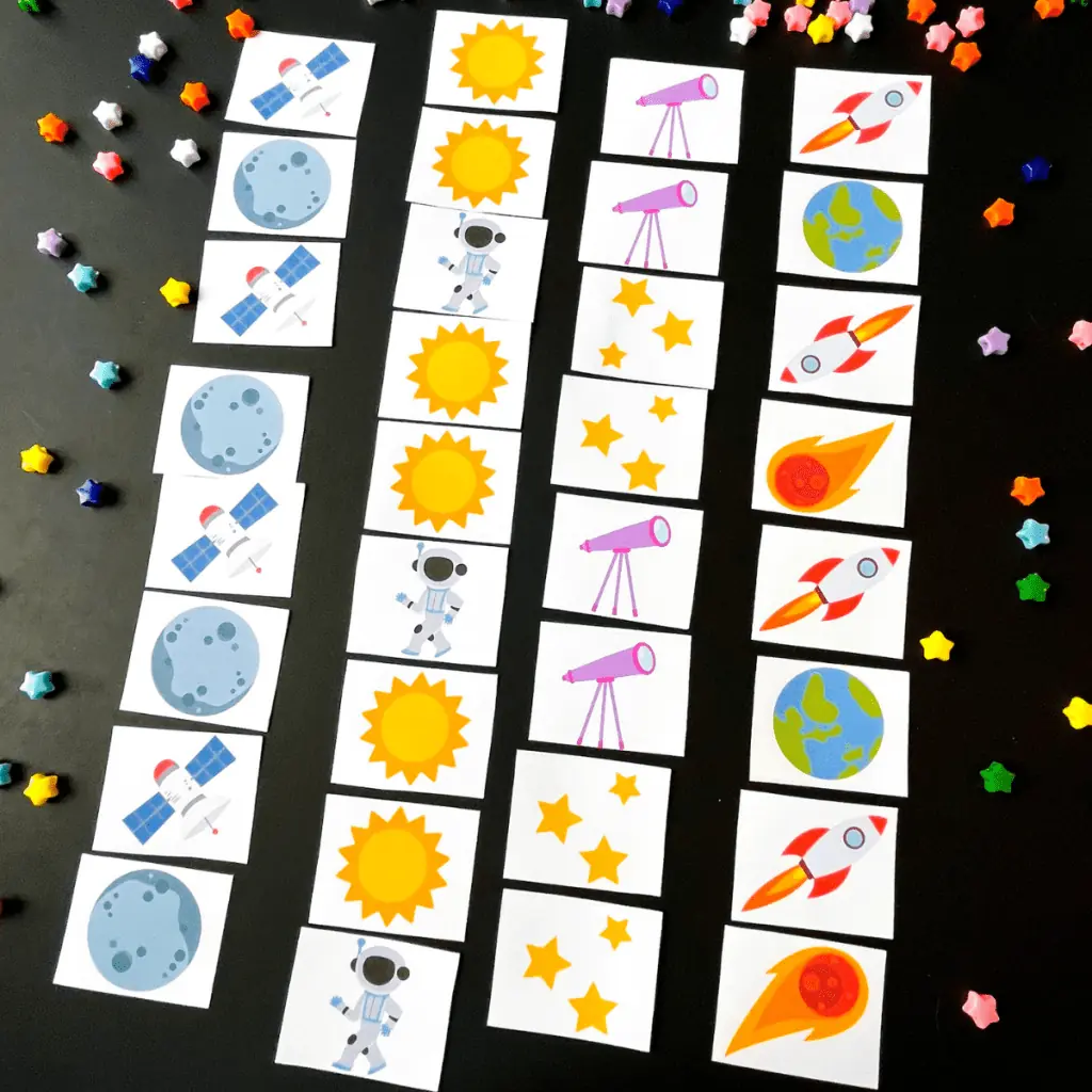 Outer Space Preschool Pattern U0026 Sort Activity FREE Printable Friends Art Lab Outer Space Preschool Pattern U0026 Sort Activity FREE Printable Friends Art Lab