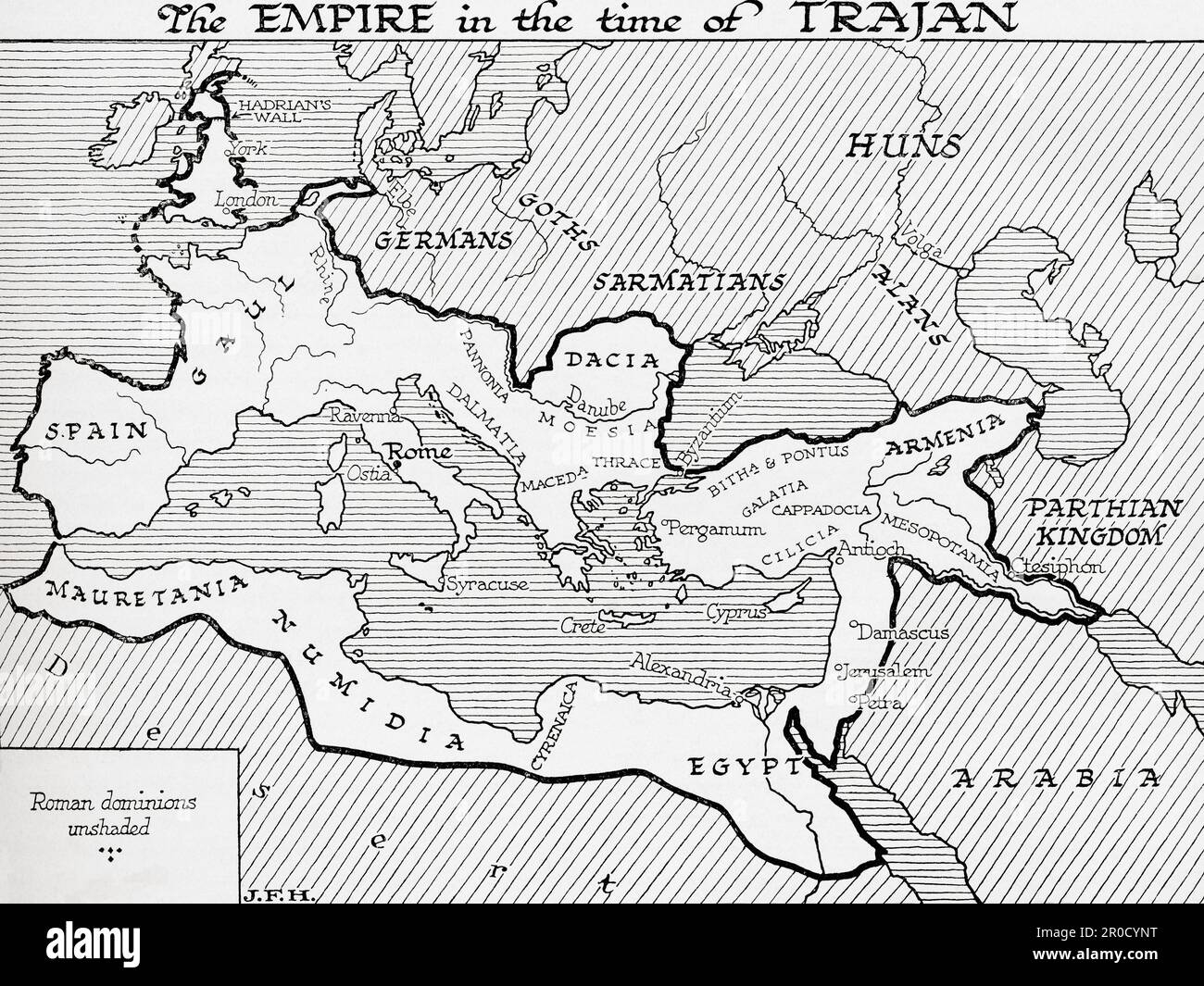 Outline Map Roman Empire Hi res Stock Photography And Images Alamy