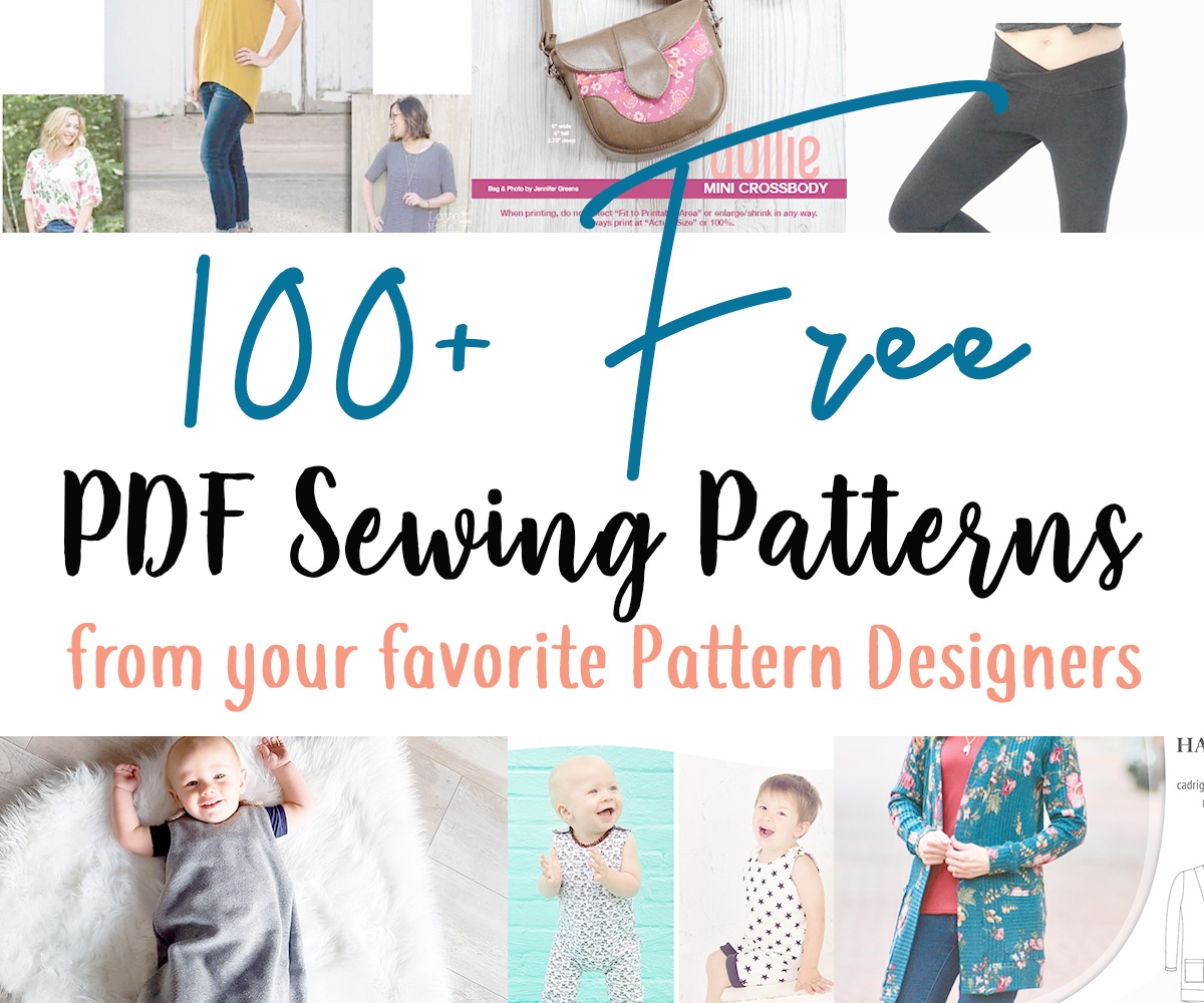 Over 100 Free High Quality PDF Sewing Patterns For Women 