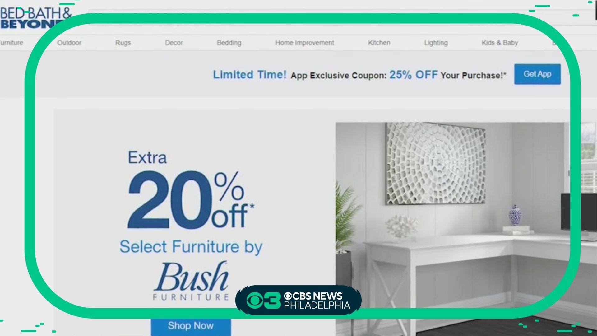 Overstock Website Relaunches Bed Bath U0026 Beyond Online CBS Philadelphia