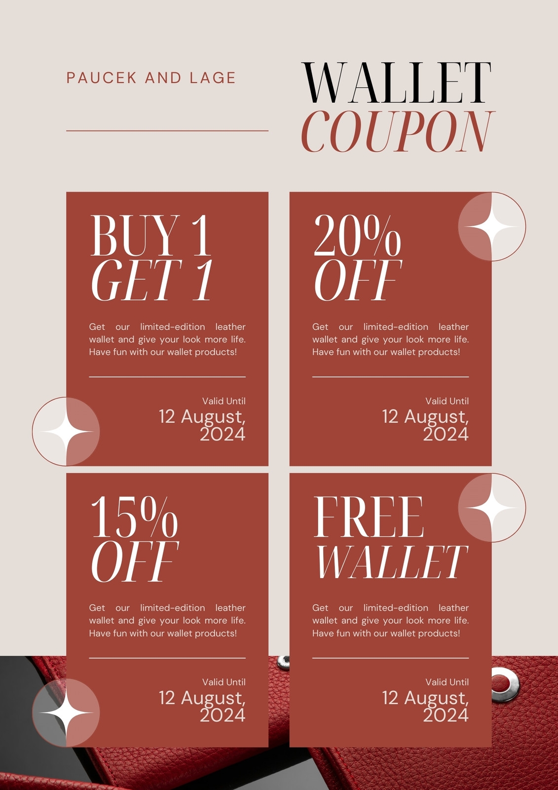 Page 18 Free Printable Customizable Coupon Templates Canva