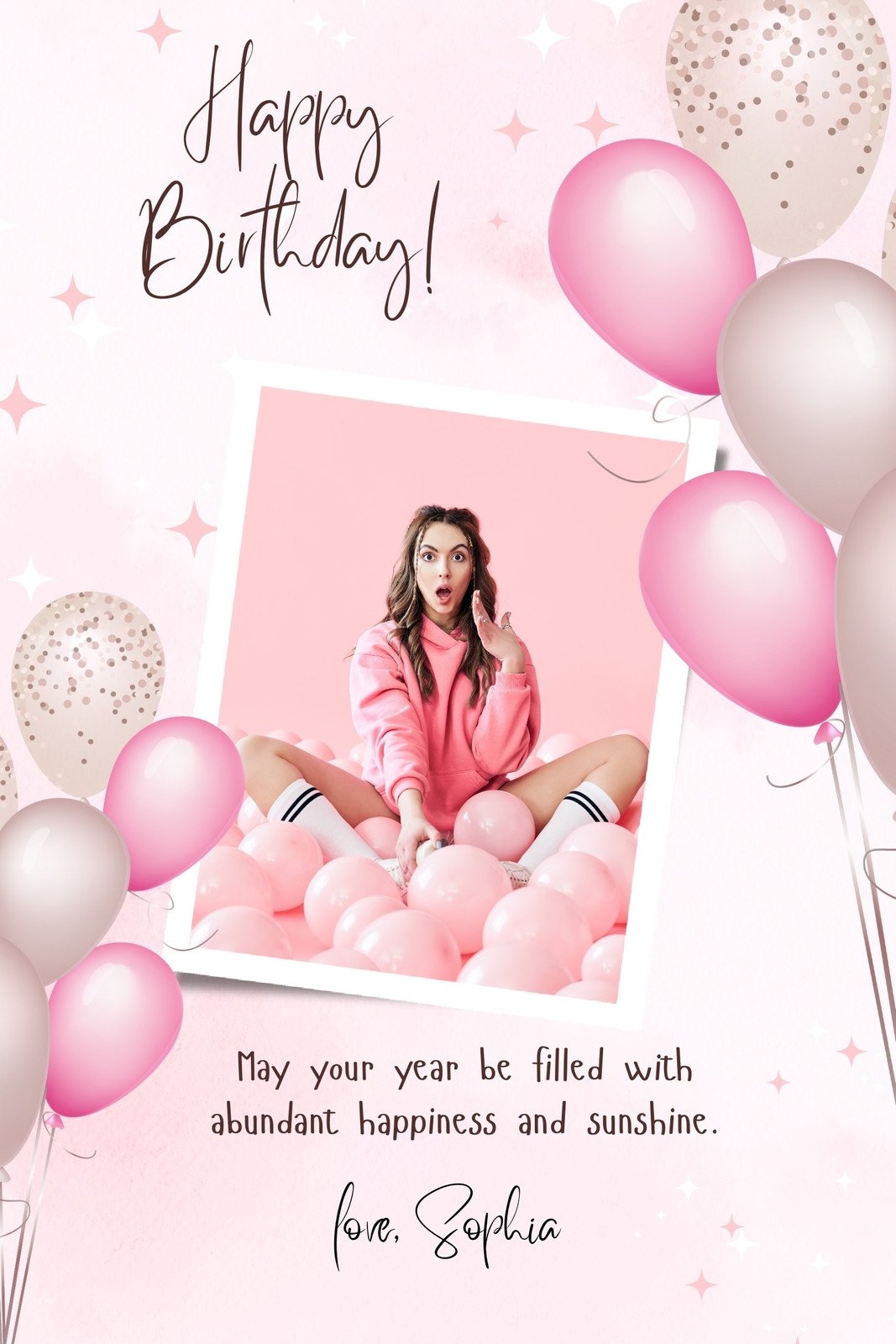 Page 2 Free Custom Printable Birthday Card Templates Canva