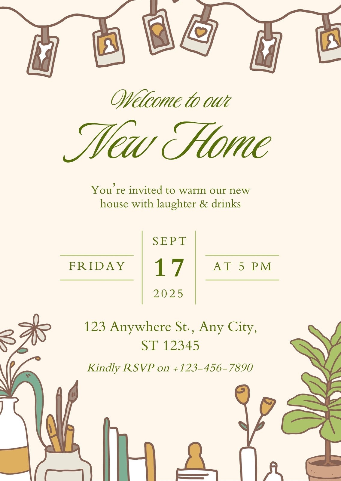 Page 2 Free Custom Printable Housewarming Invitation Templates Canva