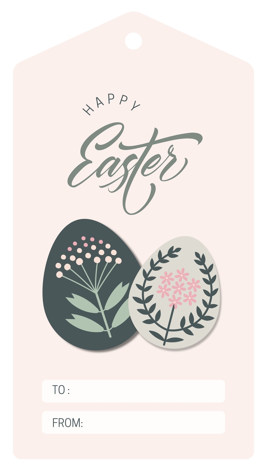 Page 2 Free Printable And Customizable Easter Tag Templates Canva