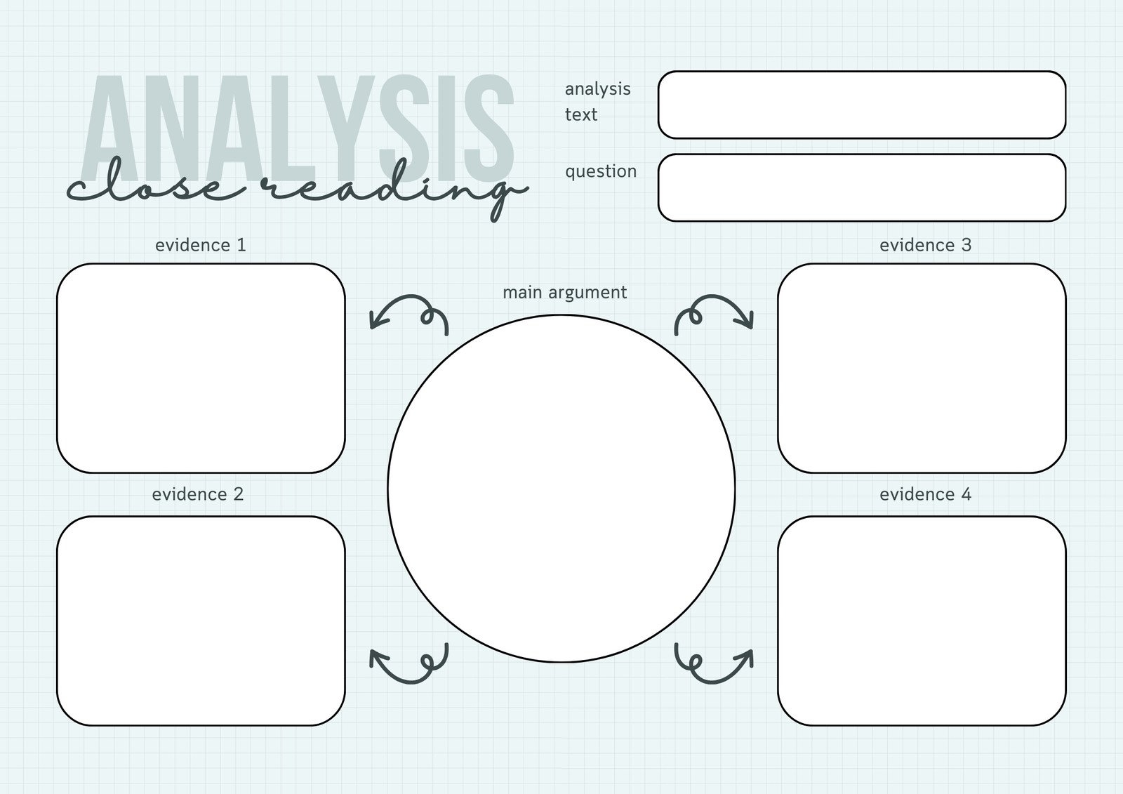 Page 2 Free Printable Graphic Organizer Templates To Customize 