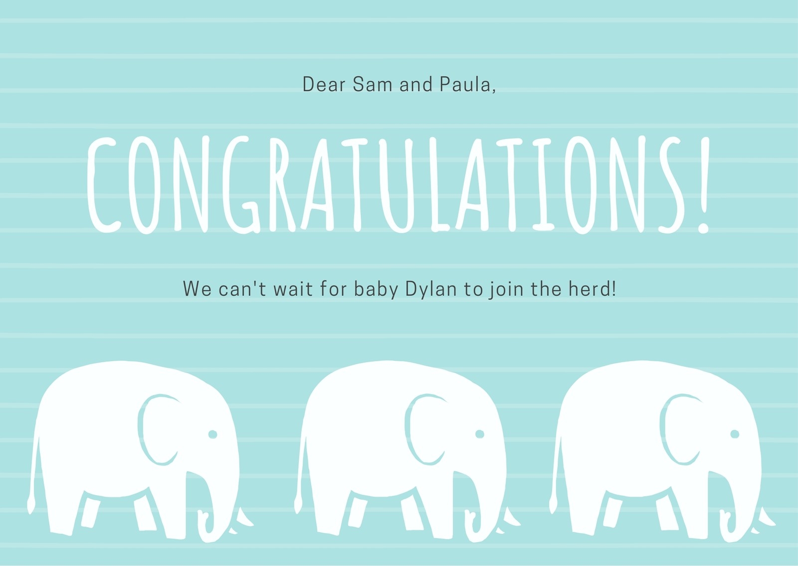 Page 4 Free Custom Printable Baby Shower Card Templates Canva