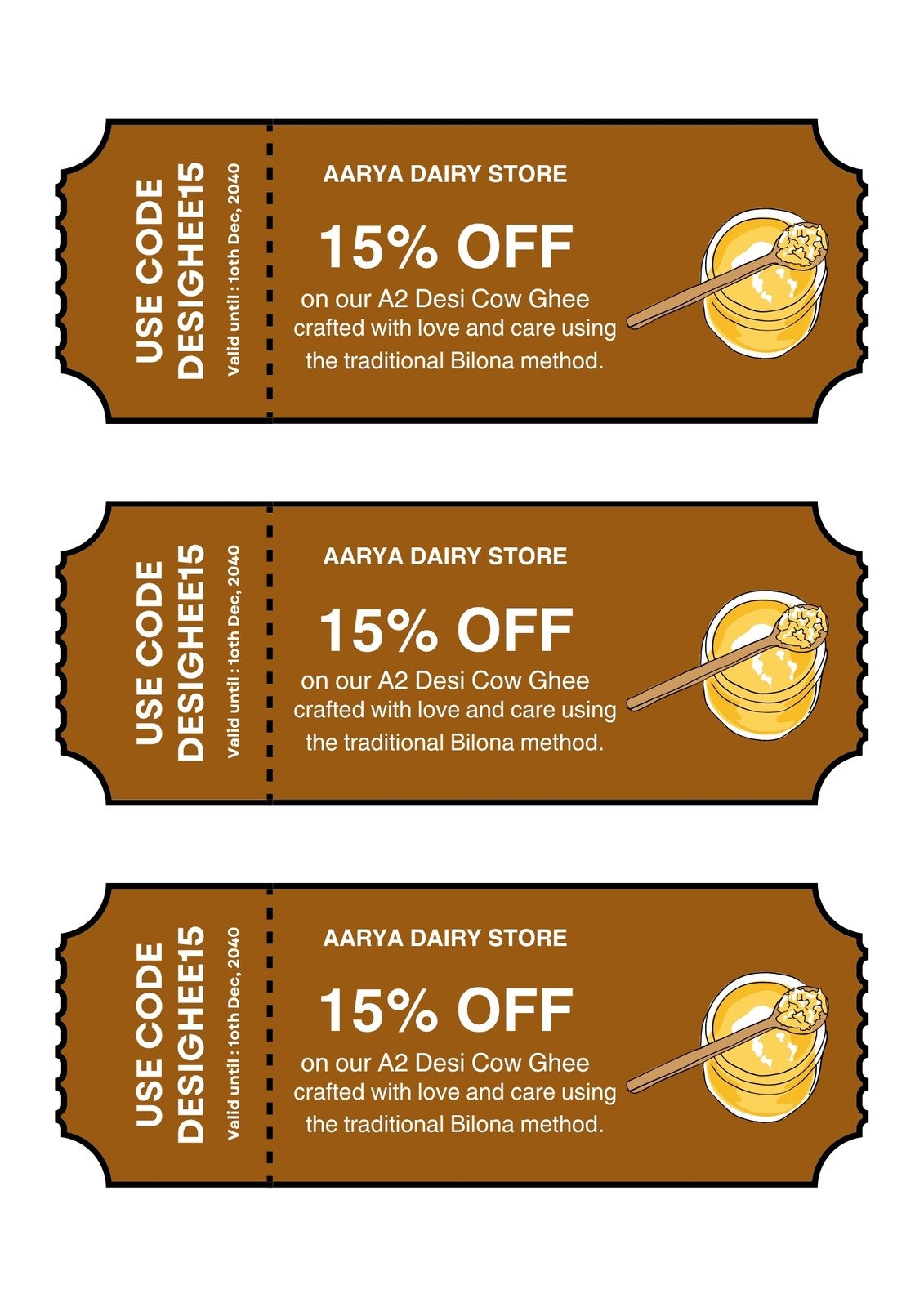 Page 9 Free Printable Customizable Coupon Templates Canva