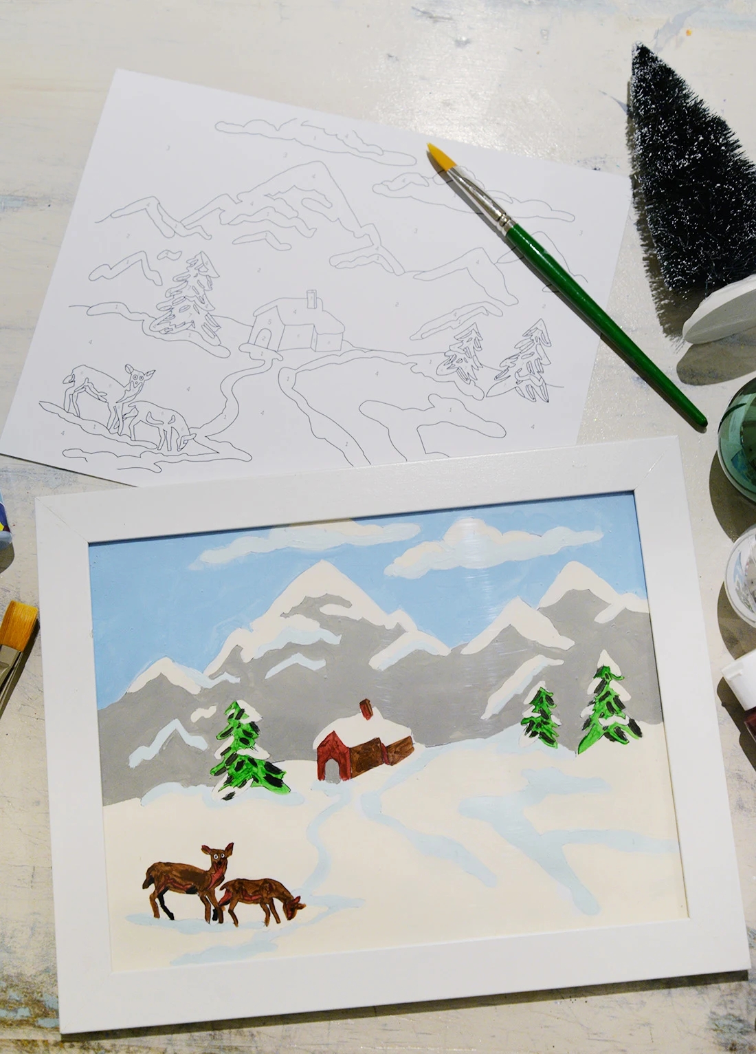 paint by numbers free printables for adults