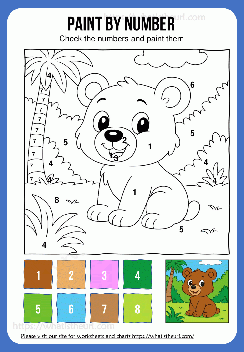 Paint By Numbers Your Home Teacher