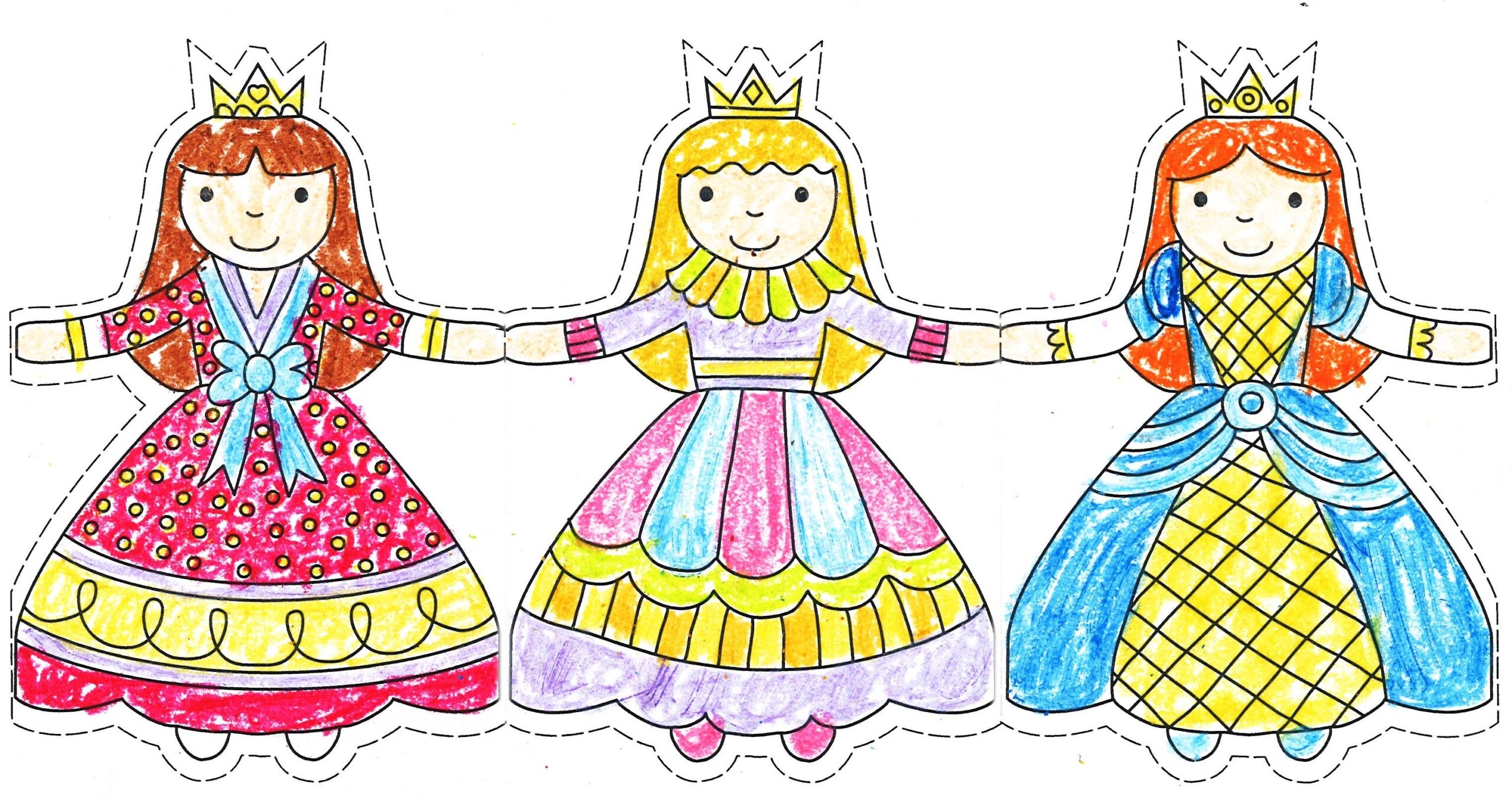 Paper Chain Dolls ALEX Toys Official Blog