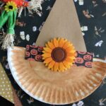 Paper Plate Scarecrow Hat Craft Idea For Fall