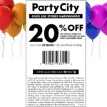Party City Coupon Party City Worksheets Library