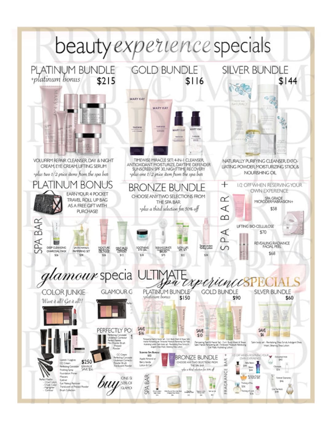 free mary kay printables