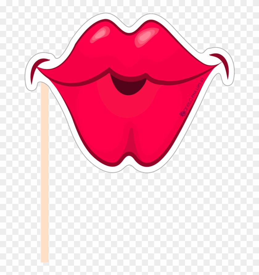 Party Photobooth Lips For Photo Booth Free Transparent PNG Clipart Images Download