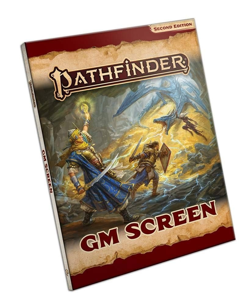 Pathfinder GM Screen P2 Burmak Ekaterina Staff Paizo 