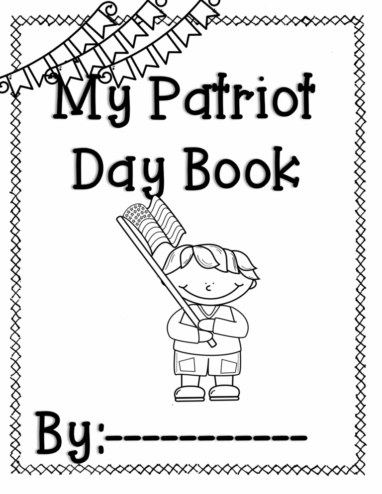 Patriot Day Printable Book For Primary Grades September 11 Made 