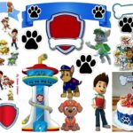 Paw Patrol Birthday Party Free Printable Cake Toppers Oh My Fiesta In English