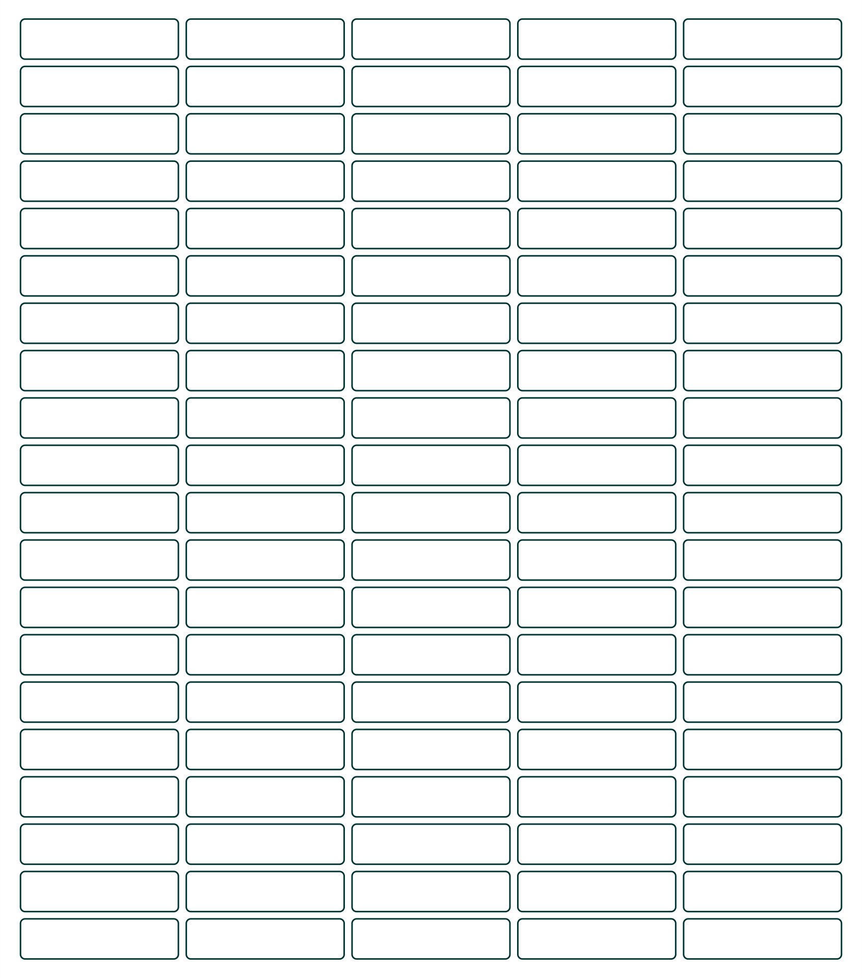 Pendaflex Tab Inserts 10 Free PDF Printables Printablee