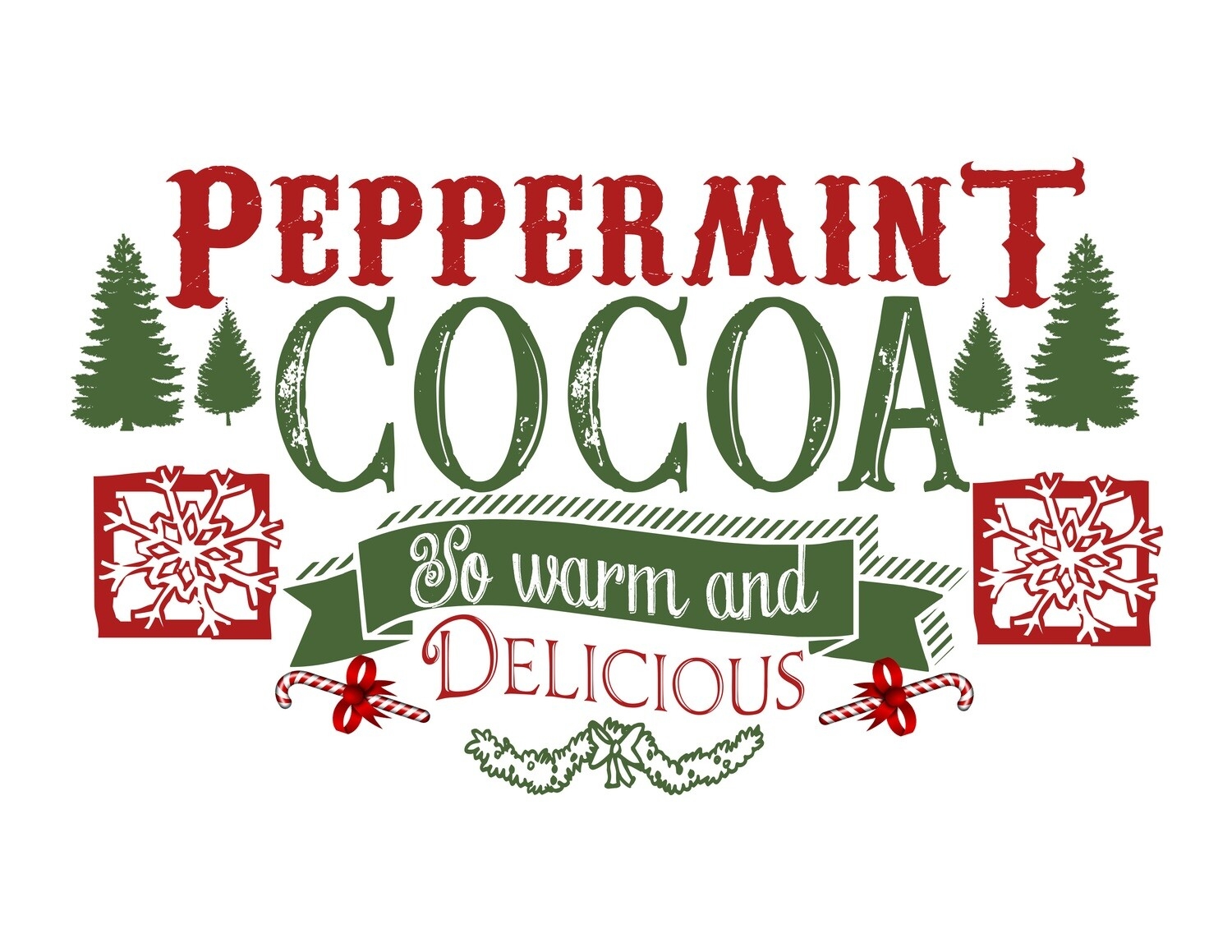 hot cocoa bar free printables