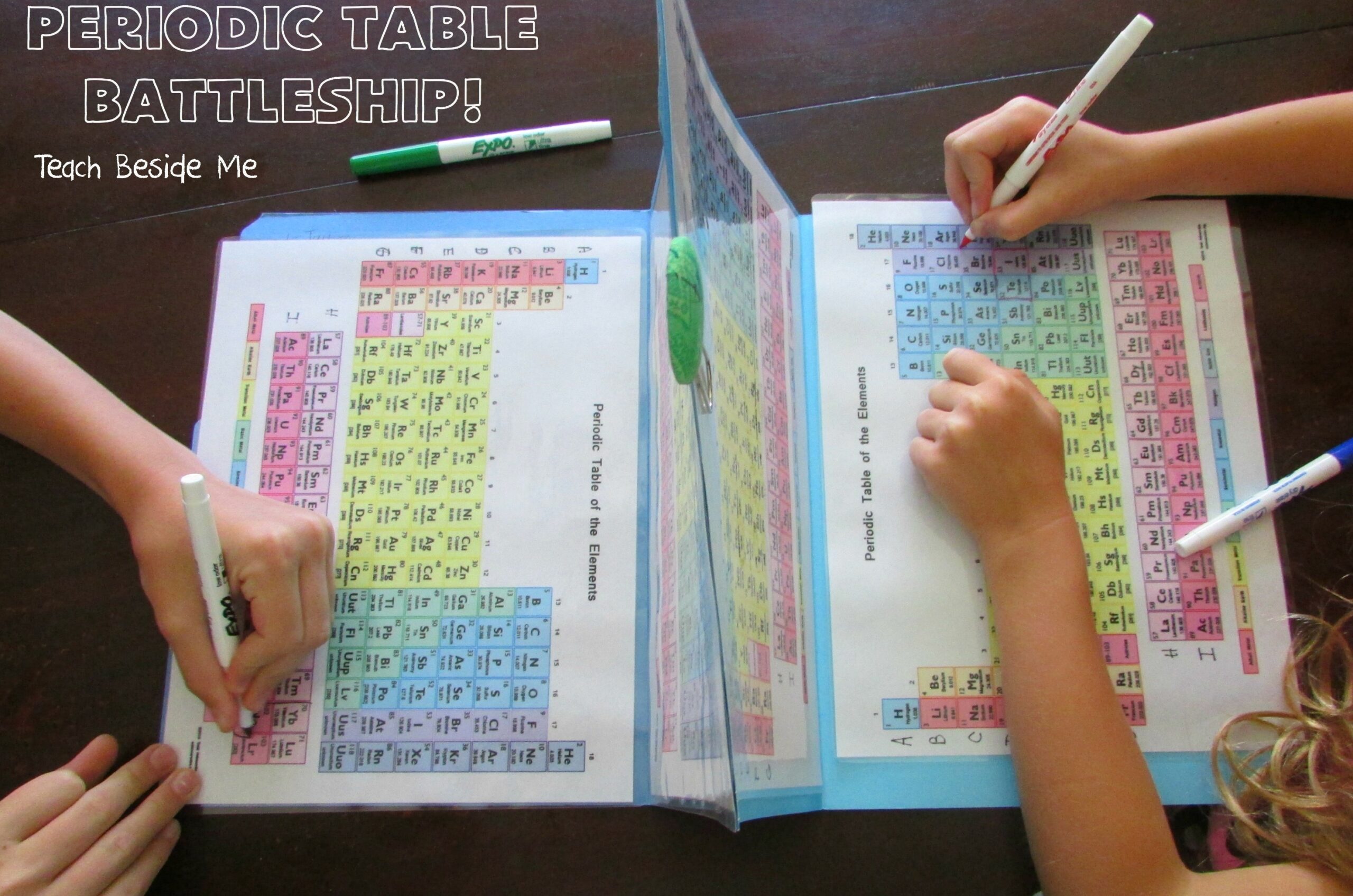 Periodic Table Game For Kids Periodic Table Battleship Teach 