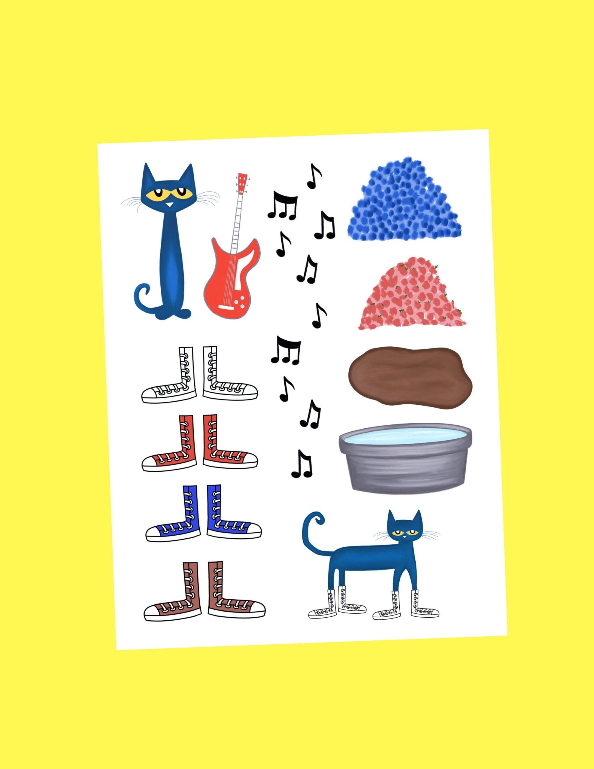 pete the cat printable