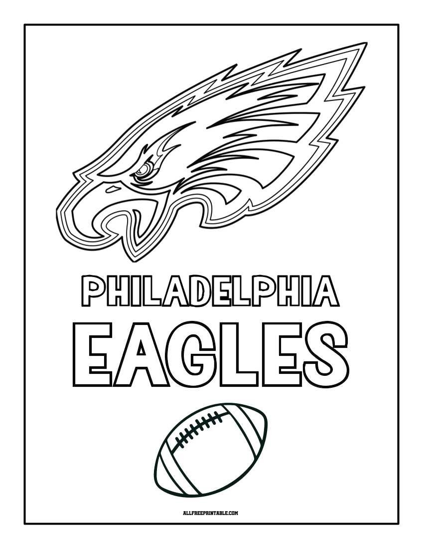 free printable philadelphia eagles logo