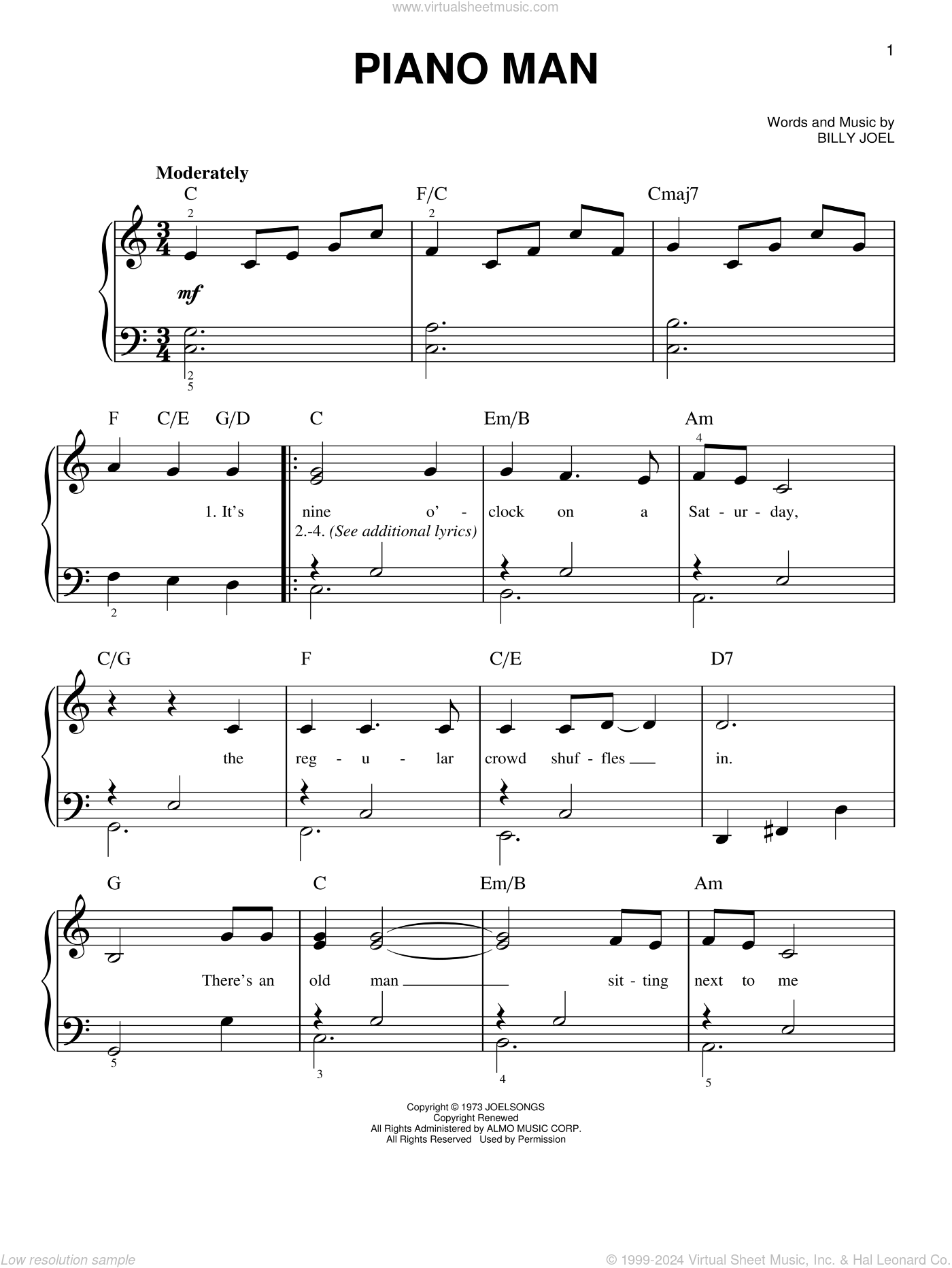 free printable piano sheet music for beginners