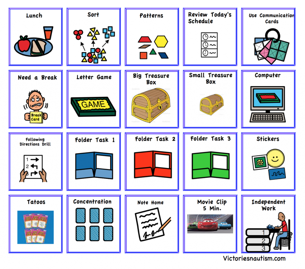 Picture Cards For Autism Printable Printable Design Resources